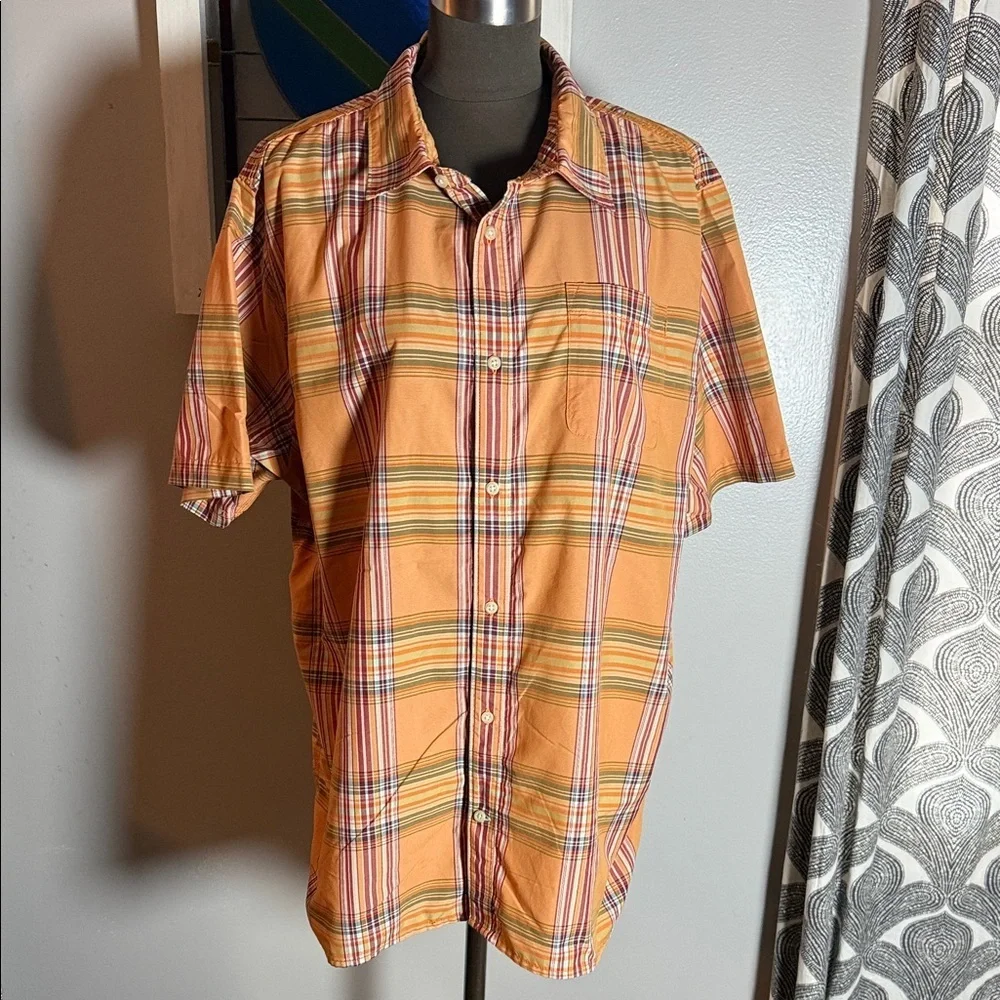 The North Face Men’s Pacific Coast Plaid Button Down Shirt SZ XL